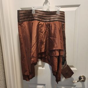 Brown skirt